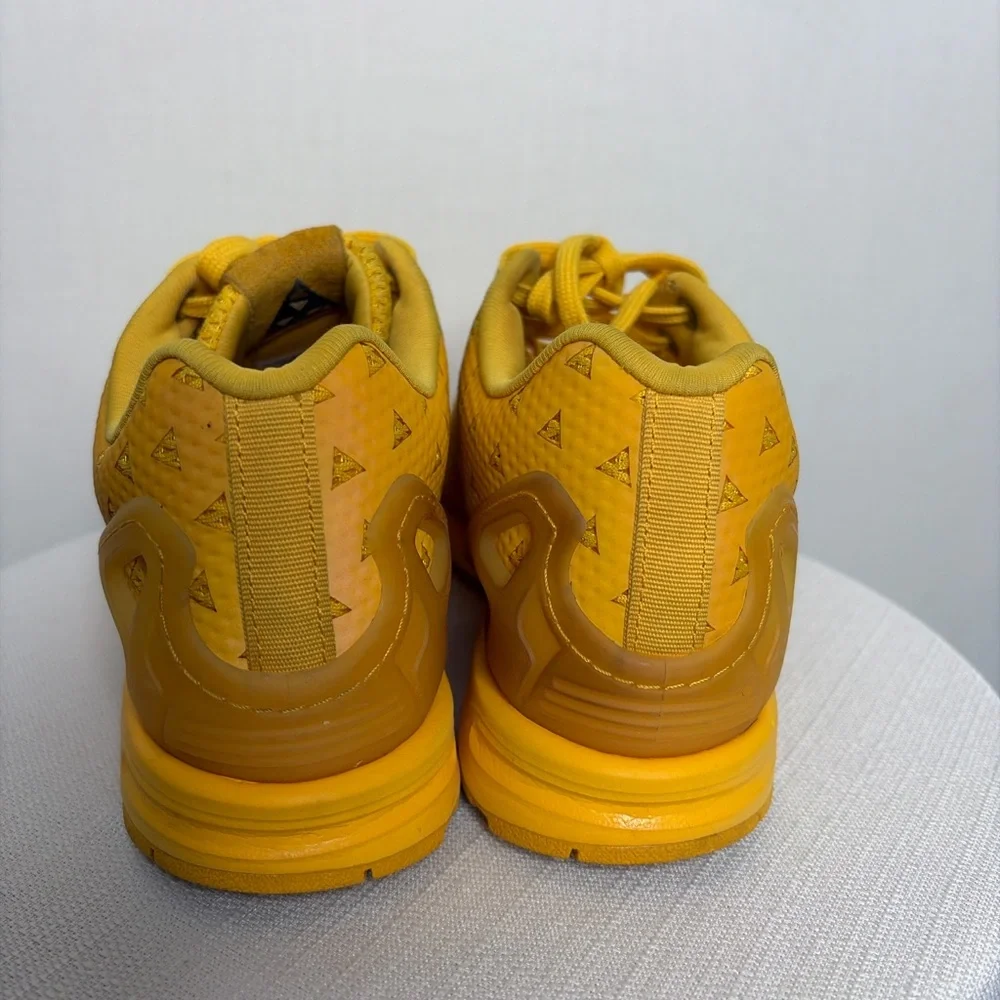 Adidas ZX Women’s Size 6.5 Flux Weave Yellow Sneakers(B73)✨✨